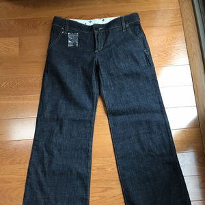 BCBG MaxAzaria High-waisted Wide-leg Jeans